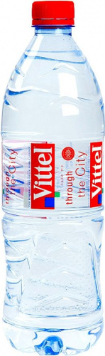 Минеральная вода без газа Vittel Виттель 1 л. Пластик