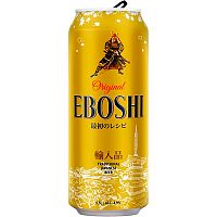 Пиво Eboshi, Ибоси светлое 4.8%, 0.5, банка