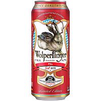 Пиво Wolpertinger Pils, Вольпертингер Пилс светлое 4.7%, 0.5л, банка