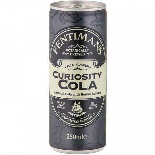 Напиток безалкогольный FENTIMANS Curiosity Cola (любопытная кола) 0,25л. ж/б