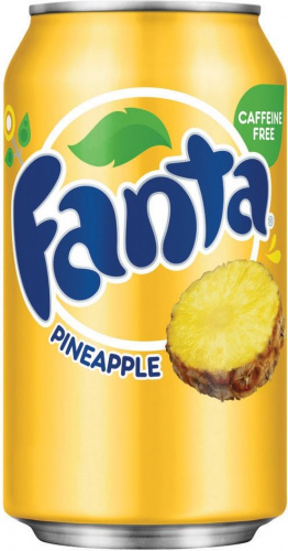 Fanta Pineapple Фанта Ананас 355мл. ж/б