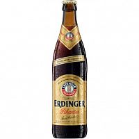Пиво Erdinger, Эрдингер нефильтрованное бутылка 0,33 л.