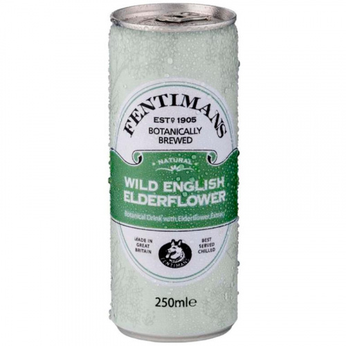 Напиток безалкогольный FENTIMANS Wild English Elderflower (Бузина) 0,25л. ж/б