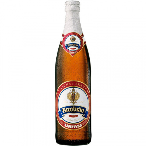 Пиво Arcobrau Urfass, Аркоброй Урфас Светлое 5.2%, 0.5, стекло