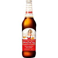 Пиво Prazacka, Пражечка светлое 4.0%, 0.5, стекло