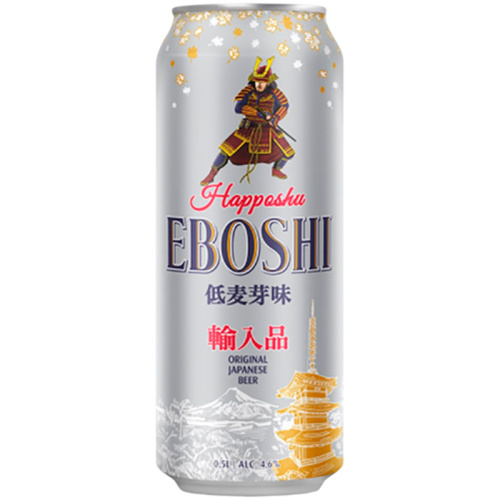 Пиво Eboshi Happoshu, Ибоси Хаппосю светлое 4.6%, 0.5, банка