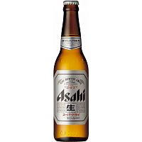 Пиво Asahi Super Dry, Асахи Супер Драй cветлое 5.2%, 0.33, стекло