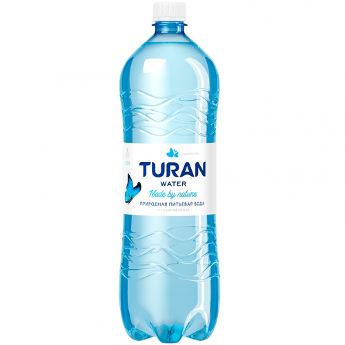 Минеральная вода «Turan» Легкая вода 1.5л, без газа, пэт
