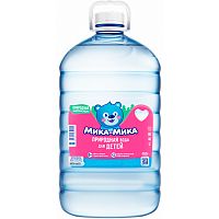 Природная вода для детского питания «Мика - Мика» 5 без газа, пэт