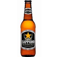Пиво Sapporo, Саппоро cветлое 4.7%, 0.33, стекло