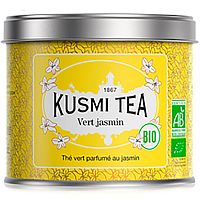 Kusmi tea "Jasmine Green Tea", "Жасминовый зеленый чай" (BIO, Organic Tea), банка 90гр