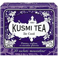 Чай Kusmi tea «Be Cool» Blend of herbs, peppermint, liquorice and apple, Саше (20шт)