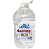 Вода питьевая «Ледниковая» 5л. ПЭТ (2шт. в упаковке)
