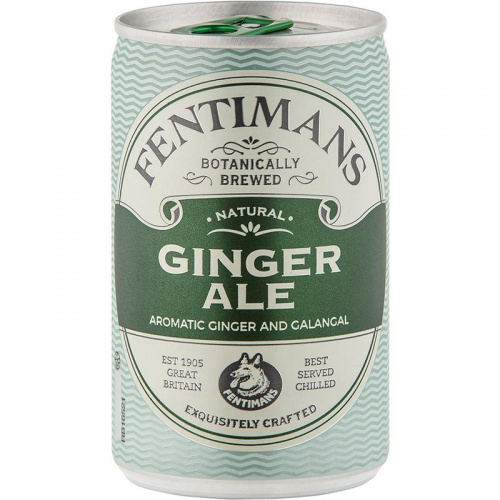 Напиток безалкогольный FENTIMANS Ginger Ale (джинджер эль) 0,15л. ж/б