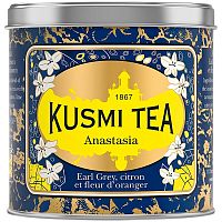 Чай Kusmi tea "Anastasia" чай черный листовой, банка 250 гр