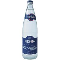 Минеральная вода природная питьевая столовая «Thonon», 0.75л, стекло, без газа