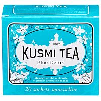 Чай Kusmi tea "Вlue Detox" зеленый чай, саше (2,2гр *20шт) 44гр