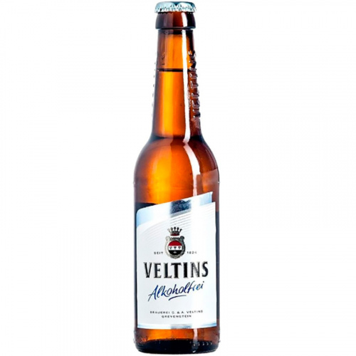 Безалкогольное пиво Veltins Alkoholfrei, Фелтинс Алкохольфрай 0.0%, 0.33, стекло