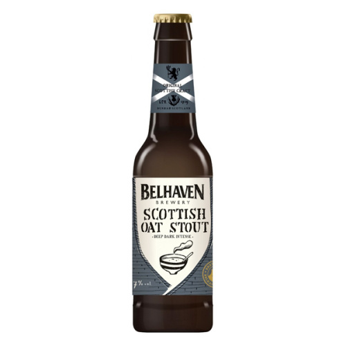 Пиво Belhaven Scottish Oat Stout, Белхевен Скоттиш Оат Стаут 7.0% 0,33, стекло