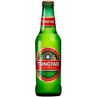Пиво Tsingtao, Циндао светлое 4.7%, 0.33, стекло