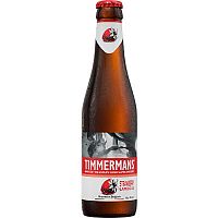Пиво Timmermans Strawberry Lambicus, Тиммерманс Строуберри Ламбикус светлое 4.0%, 0.33, стекло