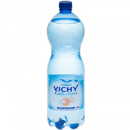 Минеральная вода природная питьевая лечебно - столовая Vichy Celestins, 1.15л, пэт, газ