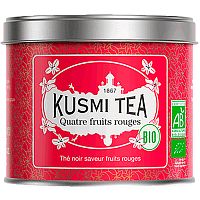 Чай Kusmi tea Four Red Fruits / Четыре красных фрукта Банка, 100гр.