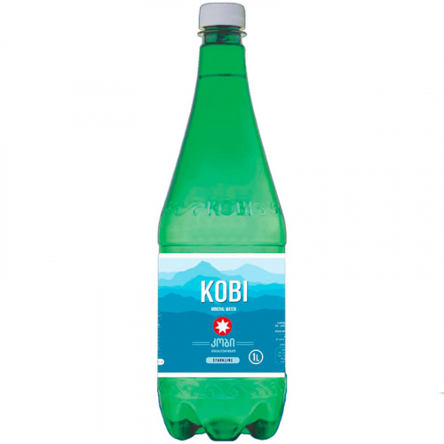 Минеральная вода KOBI 1 л, газ, ПЭТ
