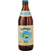 Пиво Ayinger Brauweisse, Айингер Бройвайссе светлое 5.1%, 0.5, стекло