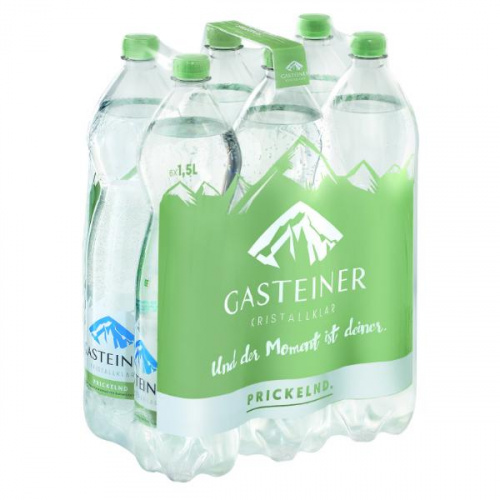 Минеральная вода Гаштайнер (Gasteiner) Кристалклар ГАЗ 1.5л ПЭТ