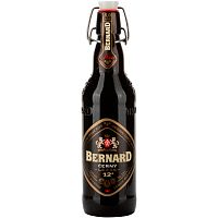 Пиво Bernard Cerny Lezak, Бернард Темное Лежак нефильтрованное 5.0%, 0.5, стекло