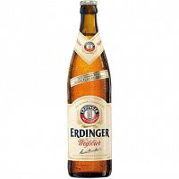 Пиво Erdinger, Эрдингер светлое 5.3%, 0.5, стекло
