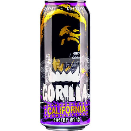 Напиток Gorilla Energy Drink Каоифорния 500мл