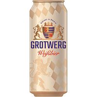 Пиво Grotwerg Weissbier, Гротверг Вайсбир cветлое 4.9%, 0.5, банка