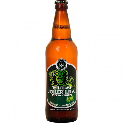 Пиво William's Bros Joker IPA, Вильямс Брос Джокер ИПА 5.0%, 0.5, стекло