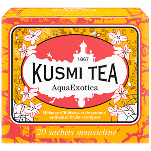 Чай Kusmi tea «AquaExotica» Фруктовый чай, Саше (20шт)
