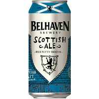 Пиво Belhaven Scottish Ale, Белхевен Скоттиш Эль 5.2%, 0.44, банка