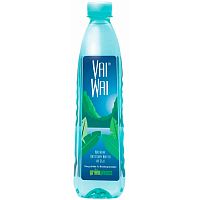 Минеральная природная артезианская вода негазированная Fiji «Vai Wai» 0.5л, 24шт/уп, пластик, био-бутылка