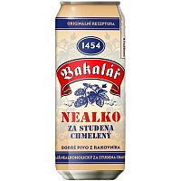 Безалкогольное пиво Balakar, Бакалар Холодного Охмеления 0.5%, 0.5, банка