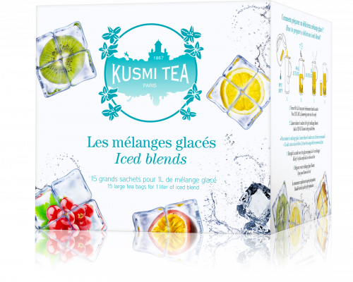 Чай Kusmi tea "Iced Blends" чай зеленый Саше (8гр *15шт) 120гр