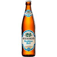 Пиво Wieninger Weisbier Hell, Винингер Вайсбир Хель светлое 5.3%, 0.5, стекло