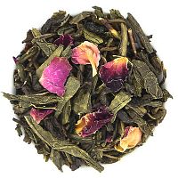 Весовой чай Kusmi Tea Rose Green Tea / Зеленый чай с розой 100 гр.