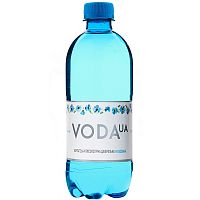 Вода питьевая «VODA UA», «Карпатская высокогорная родниковая», 0.5, без газа, пэт