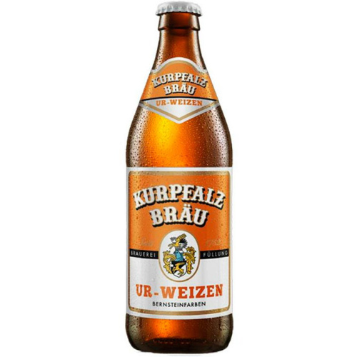Пиво Kurpfalz Brau Ur-Weizen, Курпфальц Брой Ур Вайцен светлое 5.0%, 0.5, стекло