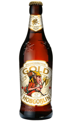 Пиво Wychwood, Вичвуд "Хобгоблин Голд", светлое 4,5%, 0.5л, стекло
