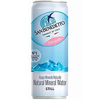 Минеральная вода San Benedetto, Сан Бенедетто 0,33 банка, без газа