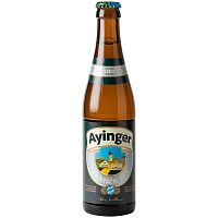 Пиво Ayinger Bairisch Pils, Айингер Байриш Пилз светлое 5.3%, 0.5, стекло