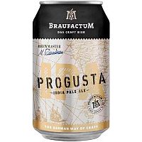 Пиво Braufactum Progusta, Брауфактум Прогуста  6.8%, 0.33л, банка
