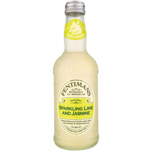 Напиток безалкогольный FENTIMANS Lime & Jasmin (лайм и жасмин) 0,275л. стекло