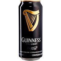 Пиво Guinness Draught, Гиннесс Драфт темное 0,44л., 4,2%, банка